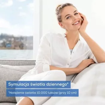 Lâmpada de fototerapia Beurer TL100 – intensidade de 10.000 lux, design energeticamente eficiente