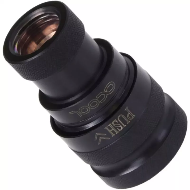 Eiszapfen quick release Coupling G1/4 IG - Deep Preto (preto (mate))