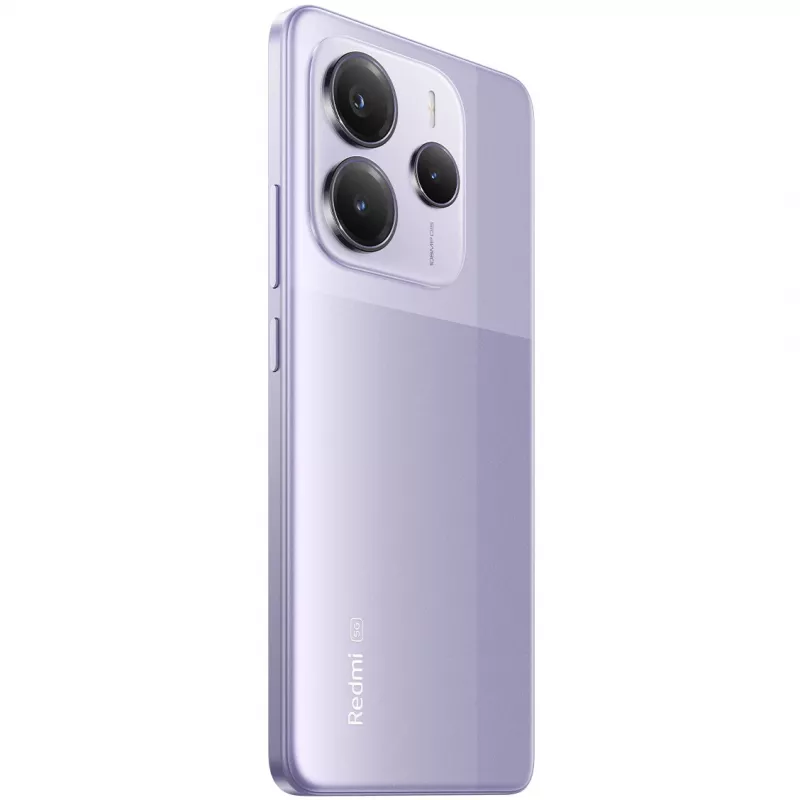 Smartphone Xiaomi Redmi Note 14 5G, 6,67 polegadas OLED, 8 GB RAM, 256 GB, lavanda, 5110 mAh