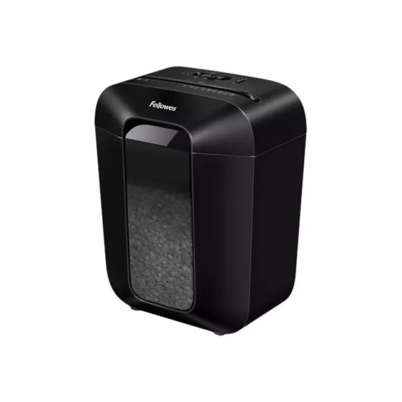 Destruidora de documentos Fellowes Powershred LX41 corte em partículas preta