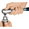 HiPer Chave de catraca de dentes finos 916HPS, 1/2 (preto/azul, ângulo de atuação 4°, bloqueio de segurança)