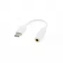Adaptador Sbox 3,5 mm fêmea -> USB-C macho AD.TYPEC-3,5mm