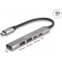 DeLOCK 64298 Docking station para portátil com fios USB 3.2 Gen 2 Type-C cinzento