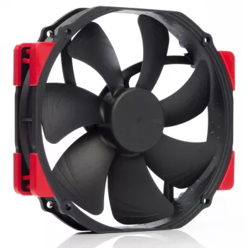 Ventoinha de caixa de computador Noctua NF-A15 HS-PWM chromax.preto.swap 150 mm, PWM, 300–1500 RPM, 140,2 m³/h, 24,6 dB