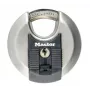 Cadeado de disco MASTER LOCK 70 mm Excell aço inoxidável, arco protegido, chave diferente