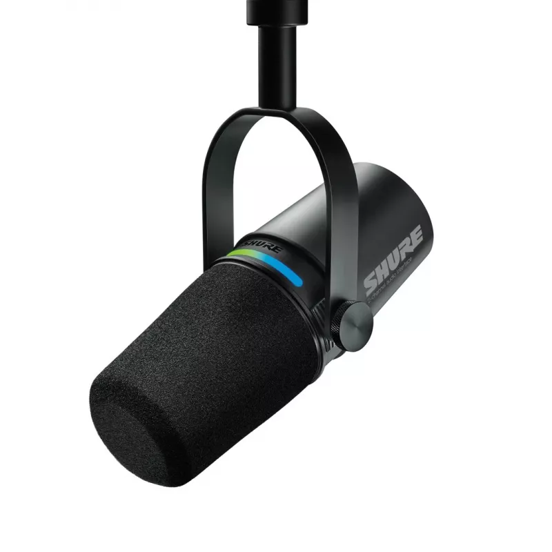 Shure MV7I - microfone inteligente e interface