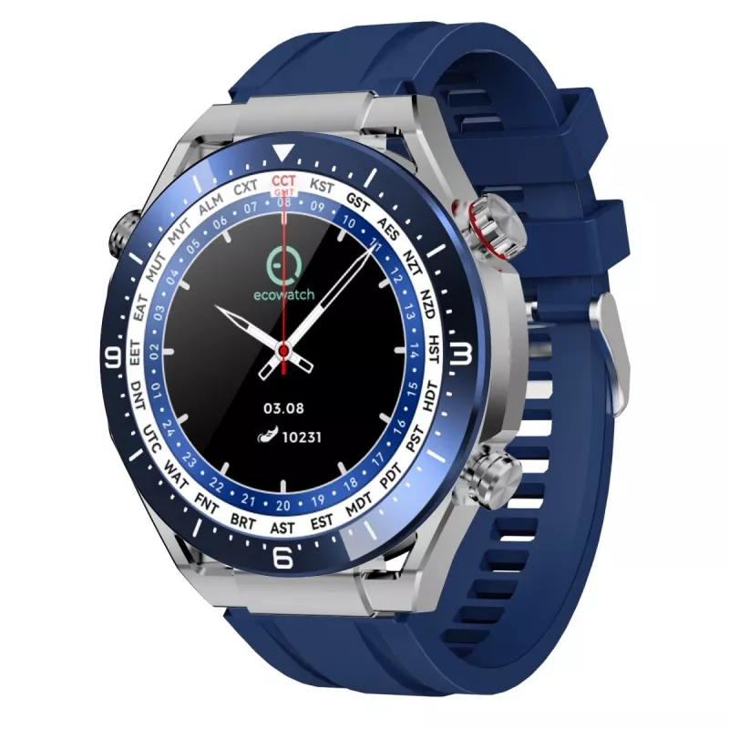 Smartwatch EW01 prateado