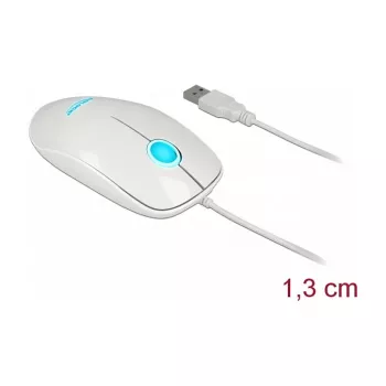 Rato DeLOCK 12537 USB Type-A ótico 1200 DPI