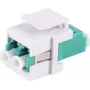 ShiverPeaks S/CONN 08-10202 acoplador de fibra óptica Keystone LC-LC Duplex, aqua