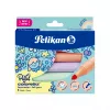 Pelikan Colorella pastel, 6 cores, multicolor, pastel, ponta redonda, 1 mm, 3 mm, multicolor