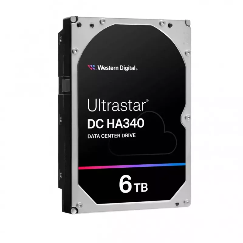 Ultrastar DC HA340 WUS721206BLE6L4 disco rígido para centro de dados 6 TB interno 3.5 polegadas (8,9 cm) SATA 6Gb/s