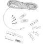 Sensor de porta/janela ABB GHQ3201972R0001 com fios branco, fecho magnético, 20×100×60 mm