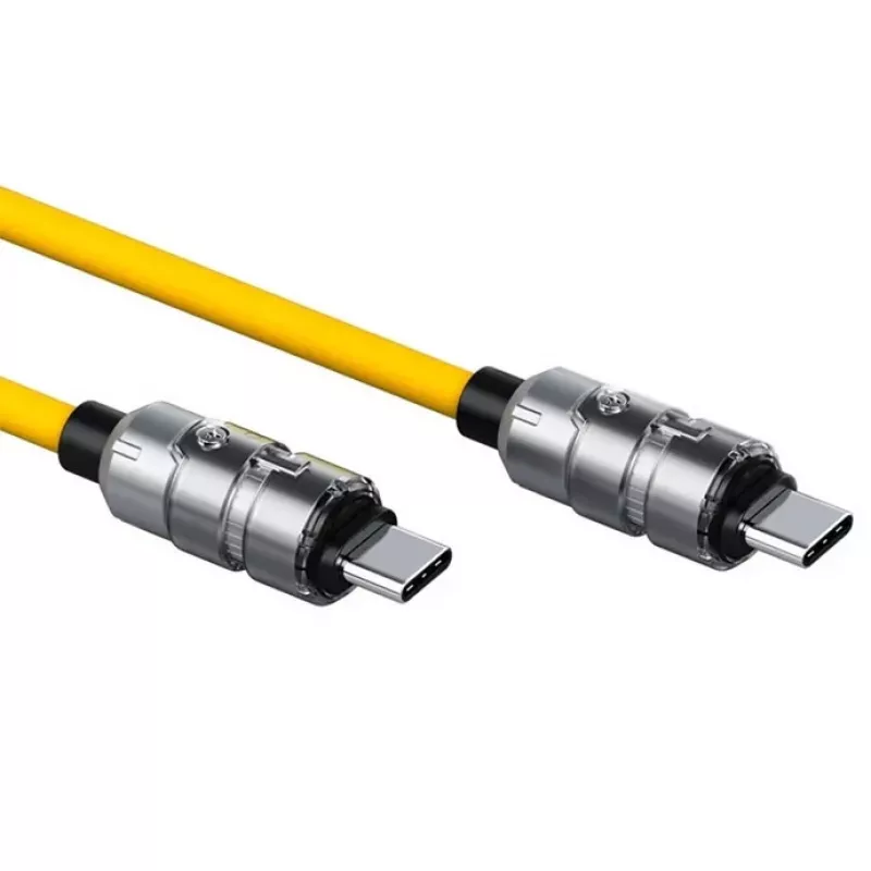 Cabo USB-C para USB-C NUBIA Redmagic 6A, carregamento rápido e transferência de dados, 1 m