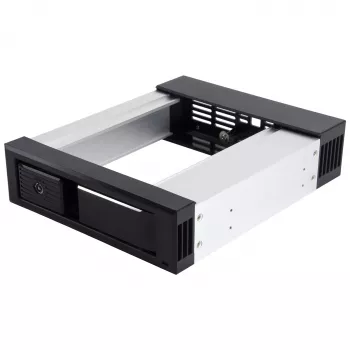 SilverStone FS301 - 13,3 cm (5,25 polegadas) - Suporte para unidade de armazenamento - 3.5 polegadas - SATA - Serial Attached SCSI (SAS) - SAS - SATA - 3.5