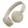 Headset JVC HA-S59W com fios e sem fios arco de cabeça música/dia a dia USB Type-C Bluetooth bege