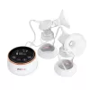 Bomba tira-leite elétrica dupla neno Bella Twin Moon – sem fios, bifásica, LCD, biberões de 150 ml, madrepérola