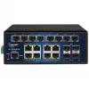 Switch PoE+ industrial ALLNET ALL-SGI8120PM 20+4 portas 10/100/1000 Mbps