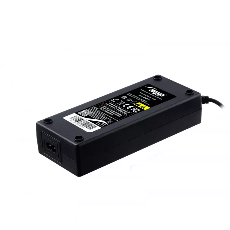 Akyga AK-EV-12 carregador para baterias de iões de lítio de 36 V (bicicleta elétrica / trotinete), 42 V / 2 A, 84 W, 5,5 x 2,1 mm