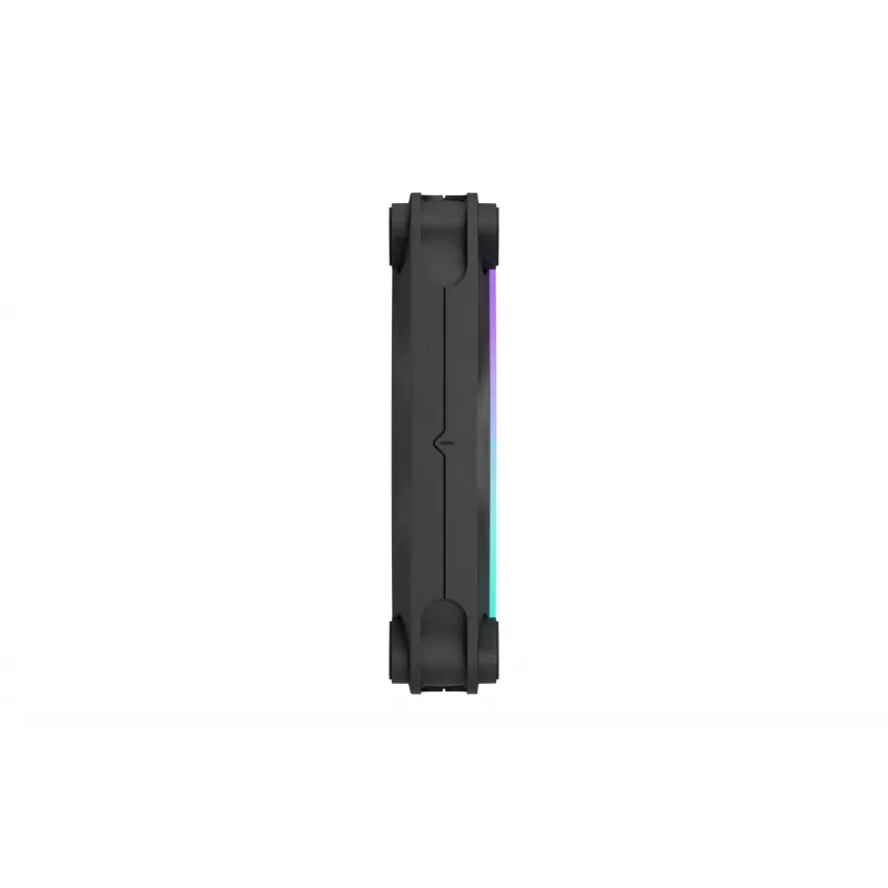 Fractal Design Momentum 12 RGB ventoinha de caixa de 120 mm, preta