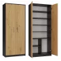 Estante de livros Topeshop OLIV 2D ANT/ART KPL