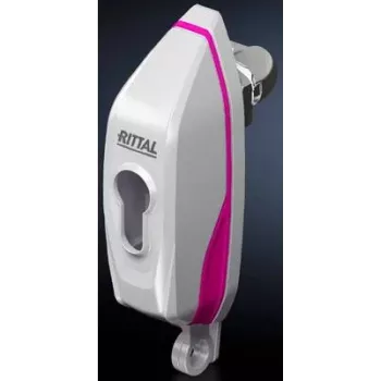 Meio cilindro de fechadura para puxador Mini-Comfort, série Rittal AX (MPN 2537300)