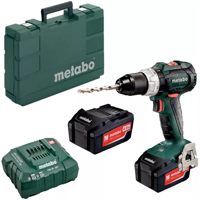 Aparafusadora a bateria Metabo 602325500 preto