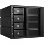 Caixa externa SilverStone SST-FS304-12G 3,5 polegadas, 4 baías – preto