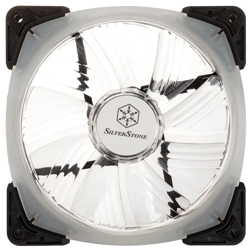 Ventoinha para caixa SILVERSTONE SST-FW142-RGB 140mm 1500U/min – LED RGB, compatível com PWM