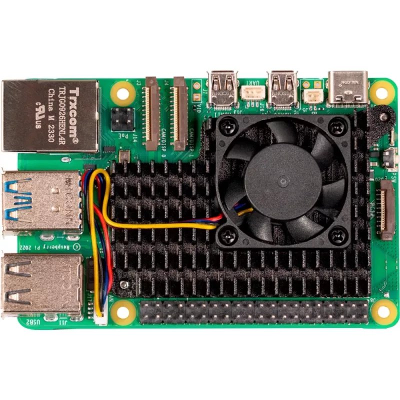 Conjunto de dissipadores Joy-IT RB-heatsink5 preto (RB-heatsink5)
