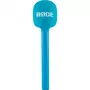 Microfone Interview GO da Rode — microfone de mão compacto para entrevistas, azul