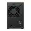 Asustor AS1102TL NAS/servidor de armazenamento Mini Tower Realtek RTD1619B 1 GB DDR4 0 TB ADM preto