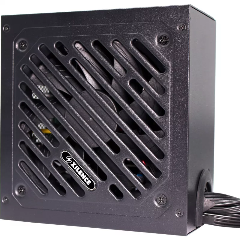 Fonte de alimentação XILENCE 650W, 80 PLUS GOLD, PFC ativo, XN320