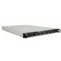 Inter-Tech IPC 1U-1404 rack preto, aço inoxidável
