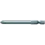 Ponta de chave de fendas Wera PH para furo profundo 89 mm 05 059795 001 1/4 polegadas – ponta Phillips para furo profundo, 89 mm, encaixe de 1/4 polegadas