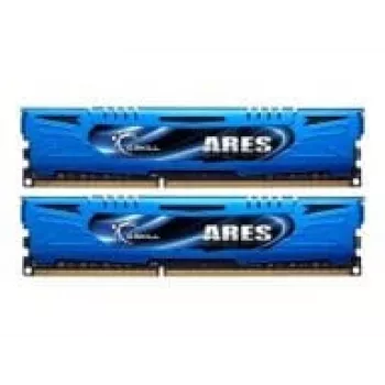 DIMM 16 GB DDR3-2133 (2x 8 GB) Dual-Kit, memória azul, F3-2133C10D-16GAB, ARES