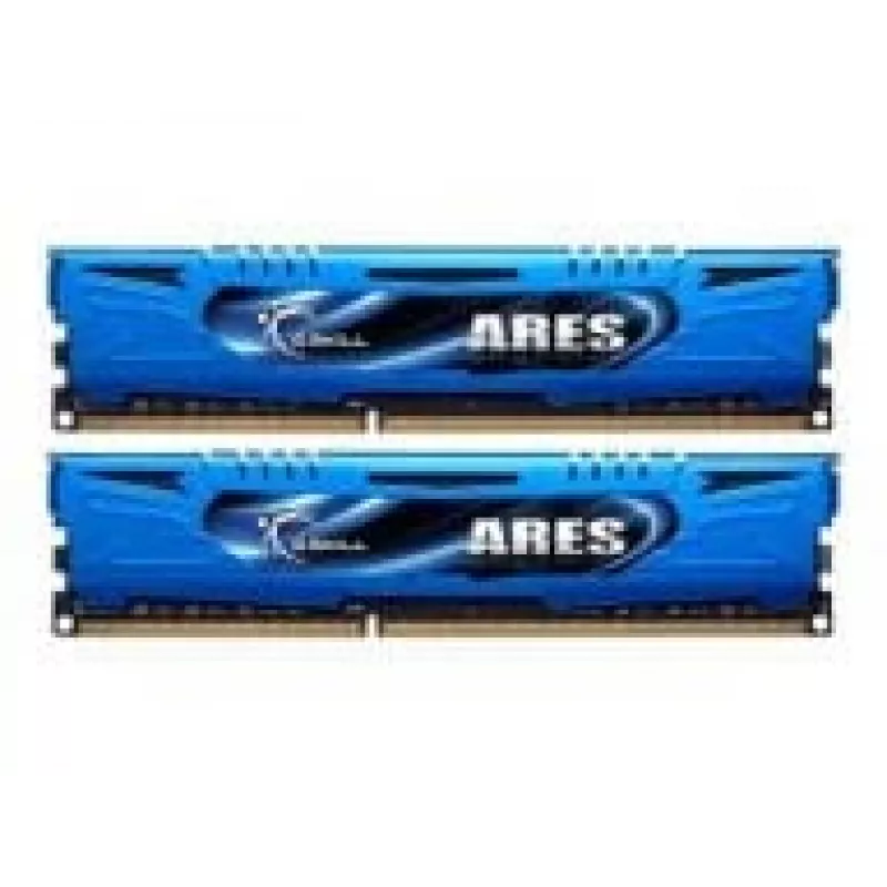 DIMM 16 GB DDR3-2133 (2x 8 GB) Dual-Kit, memória azul, F3-2133C10D-16GAB, ARES