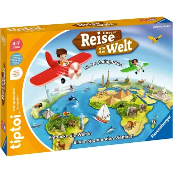 tiptoi Unsere Reise um die Welt, jogo de tabuleiro
