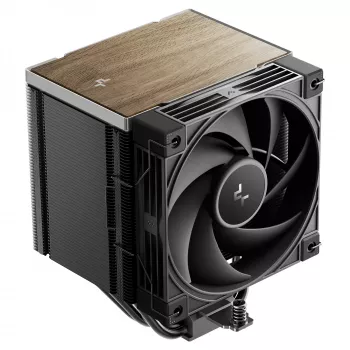 Arrefecedor de ar DeepCool AK500 G2, ventoinha de 120 mm, pressão máx. de ar 3,33 mmH2O, 117×129×159 mm, preto