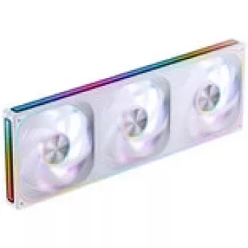 Conjunto de ventoinhas de caixa Jonsbo ZA-420W — 3×140 mm PWM ARGB, branco