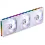 Conjunto de ventoinhas de caixa Jonsbo ZA-420W — 3×140 mm PWM ARGB, branco