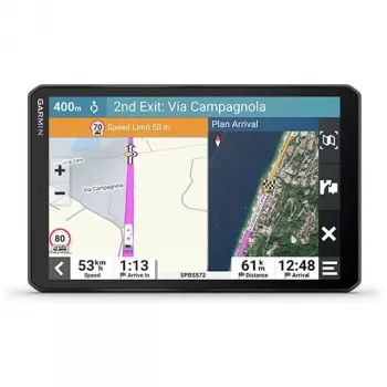 Navegador GARMIN Camper 895 integrado 8