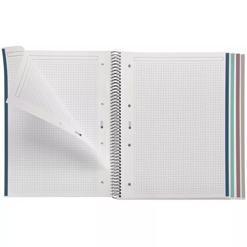 Caderno MAUL A287099 A4 120 folhas multicolor