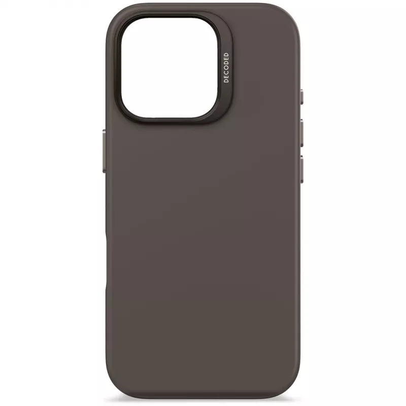 Capa de silicone Decoded para telemóvel 16 cm 6,3 polegadas preta