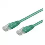 Wentronic Goobay cabo de rede CAT 6, U/UTP, verde, 20 m - mistura de cobre CCA (68405)