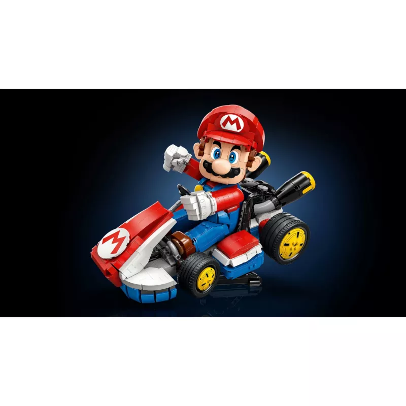 72037 Super Mario Mario Kart: Mario & Kart padrão, brinquedo de construção