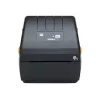Zebra ZD220 ZD22042-D1EG00EZ impressora de etiquetas de secretária de térmica direta, 203 DPI, 102 mm/s, rolo de 11,2 cm, USB, dispensador, preta