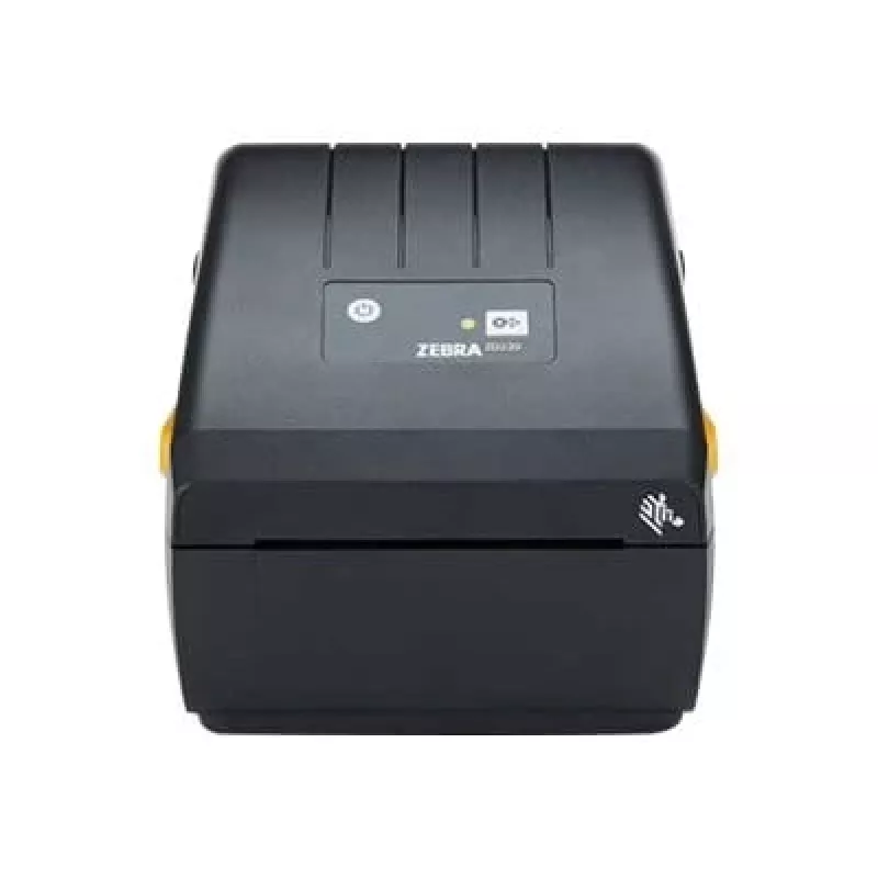 Zebra ZD220 ZD22042-D1EG00EZ impressora de etiquetas de secretária de térmica direta, 203 DPI, 102 mm/s, rolo de 11,2 cm, USB, dispensador, preta