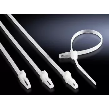 Abraçadeiras Rittal SZ 2597.000, branco, 150 mm, 100 unid.