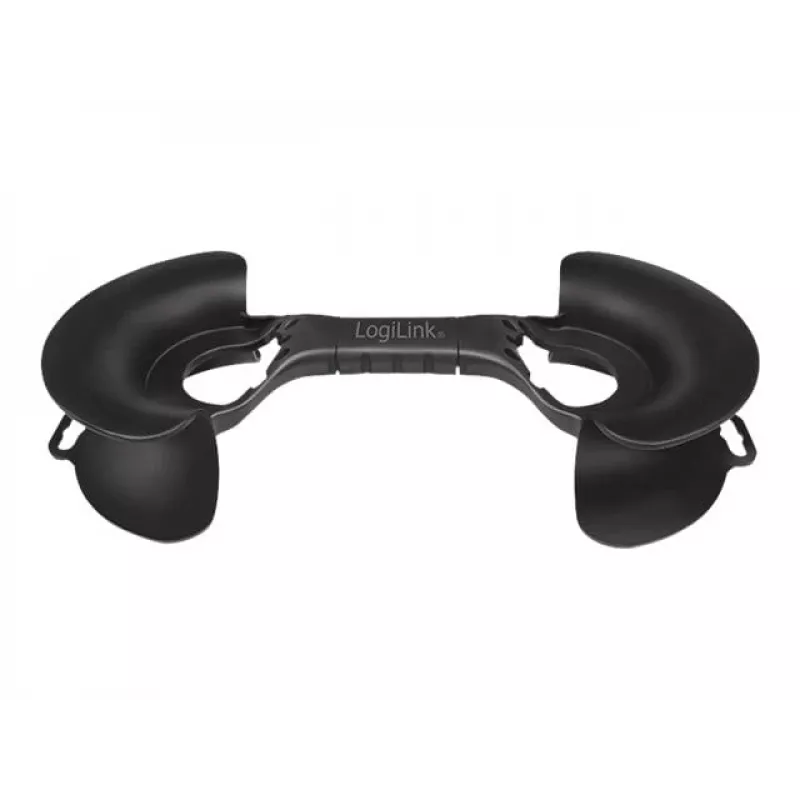 Organizador de cabos LogiLink KAB0068 universal preto polipropileno 1 unid.