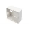 Caixa de encastrar Lanview LKS845 caixa vazia 80×80 mm para montagem em parede ou painel